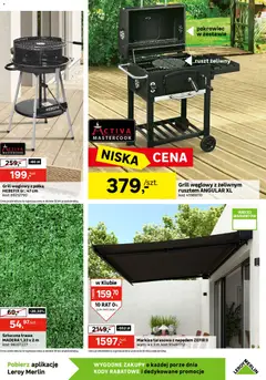 Pogląd oferty "Leroy Merlin gazetka" - ważna od 22.04.2026 | Strona: 5 | Produkty: Grill, Ruszt, Półka