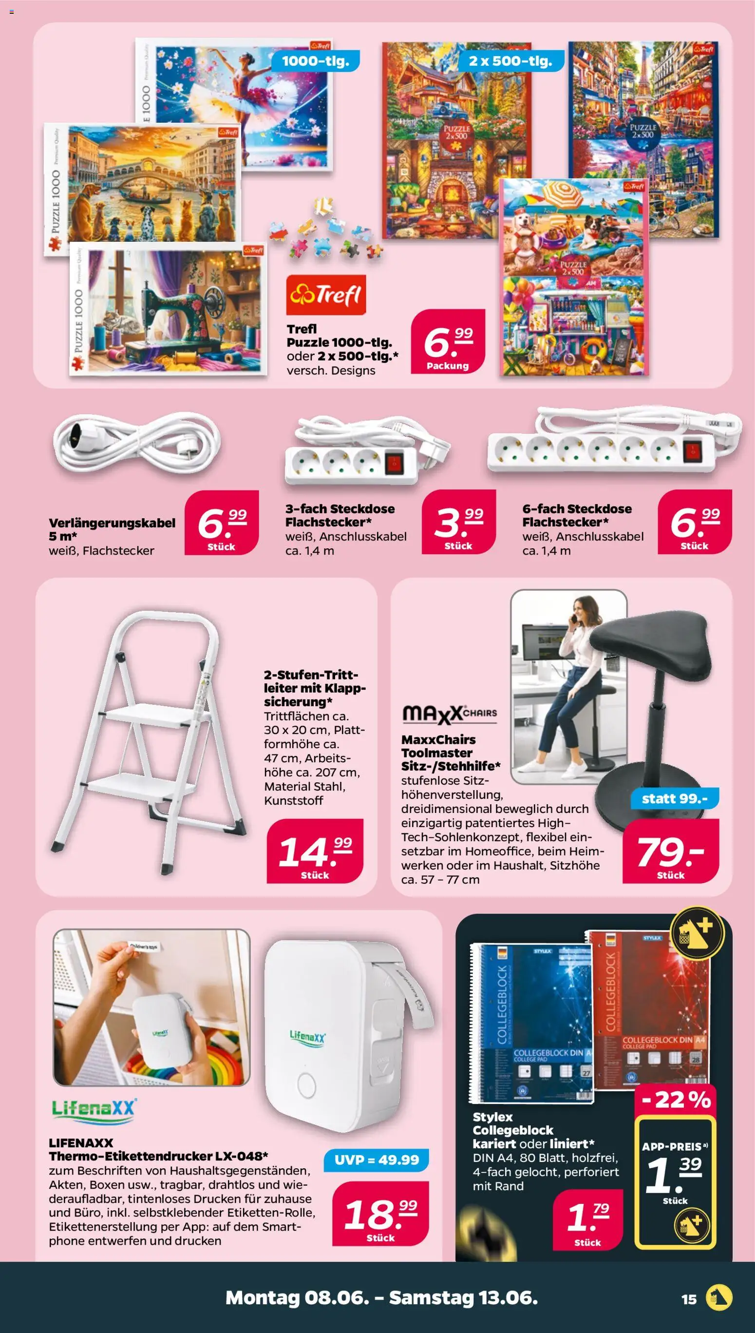 Netto Prospekt – gültig ab 08.06.2026 | Seite: 17 | Produkte: Steckdose