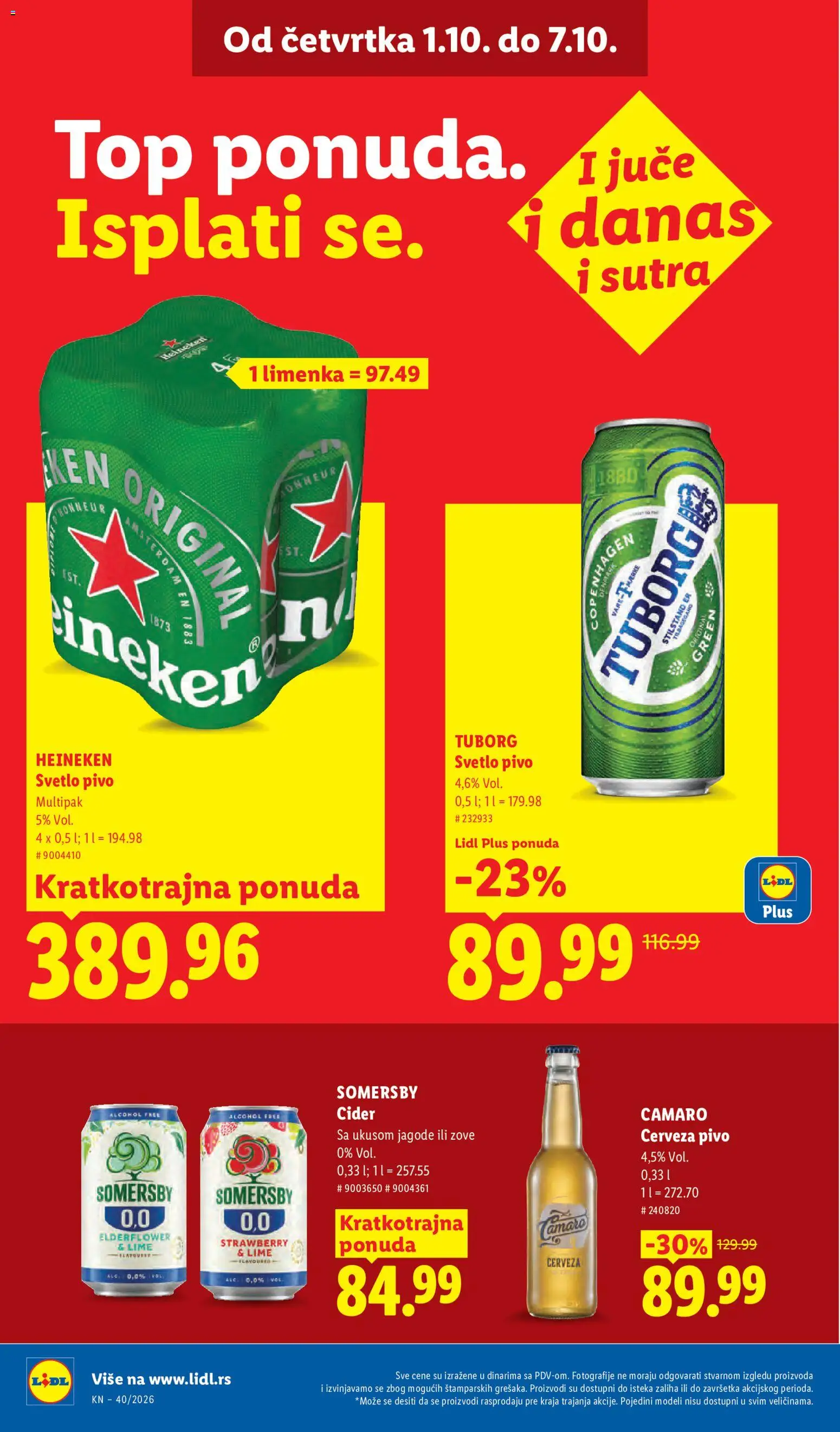 Lidl katalog - važi od 01.10.2026 | Strana: 34