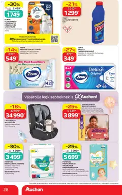 Auchan akciós újság - amely érvényes a következő dátumtól: 2026.06.18. | Oldal: 28
