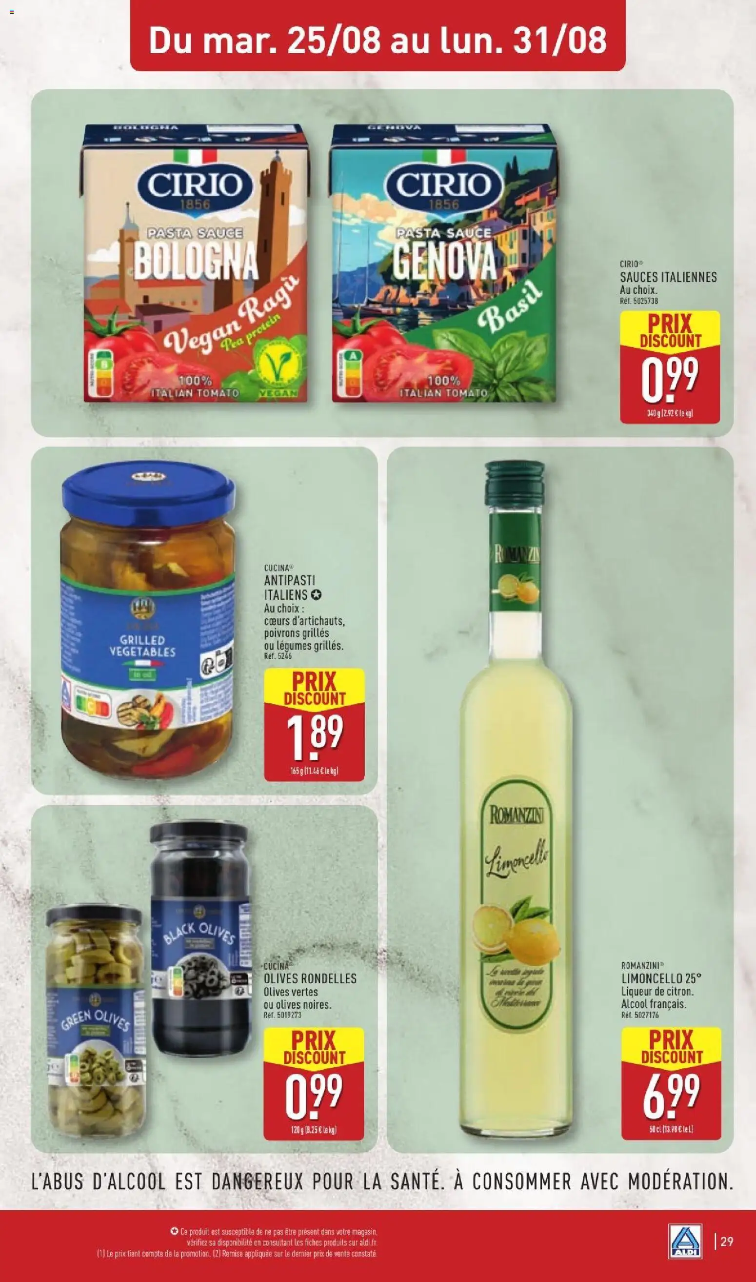 {H1} | Page: 31 | Produits: Poivrons, Antipasti, Liqueur, Sauces
