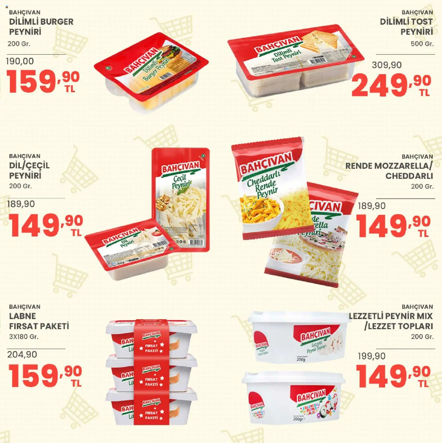 Sarıyer Katalog - 10 Temmuz 2026 tarihinden itibaren geçerlidir | Sayfa: 13 | Ürünler: Peynir, Rende