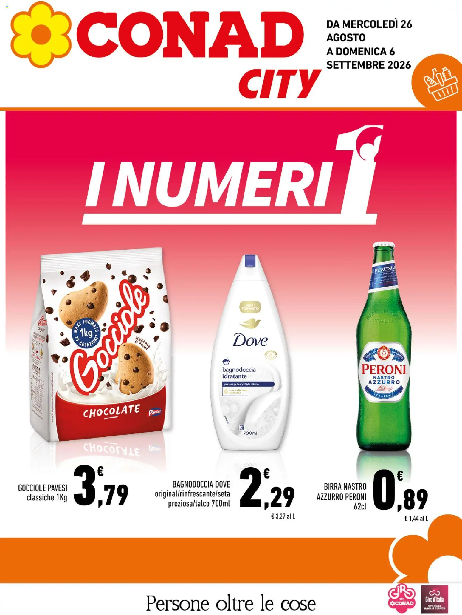 Volantino Conad del 26/08/2026 | Pagina: 1