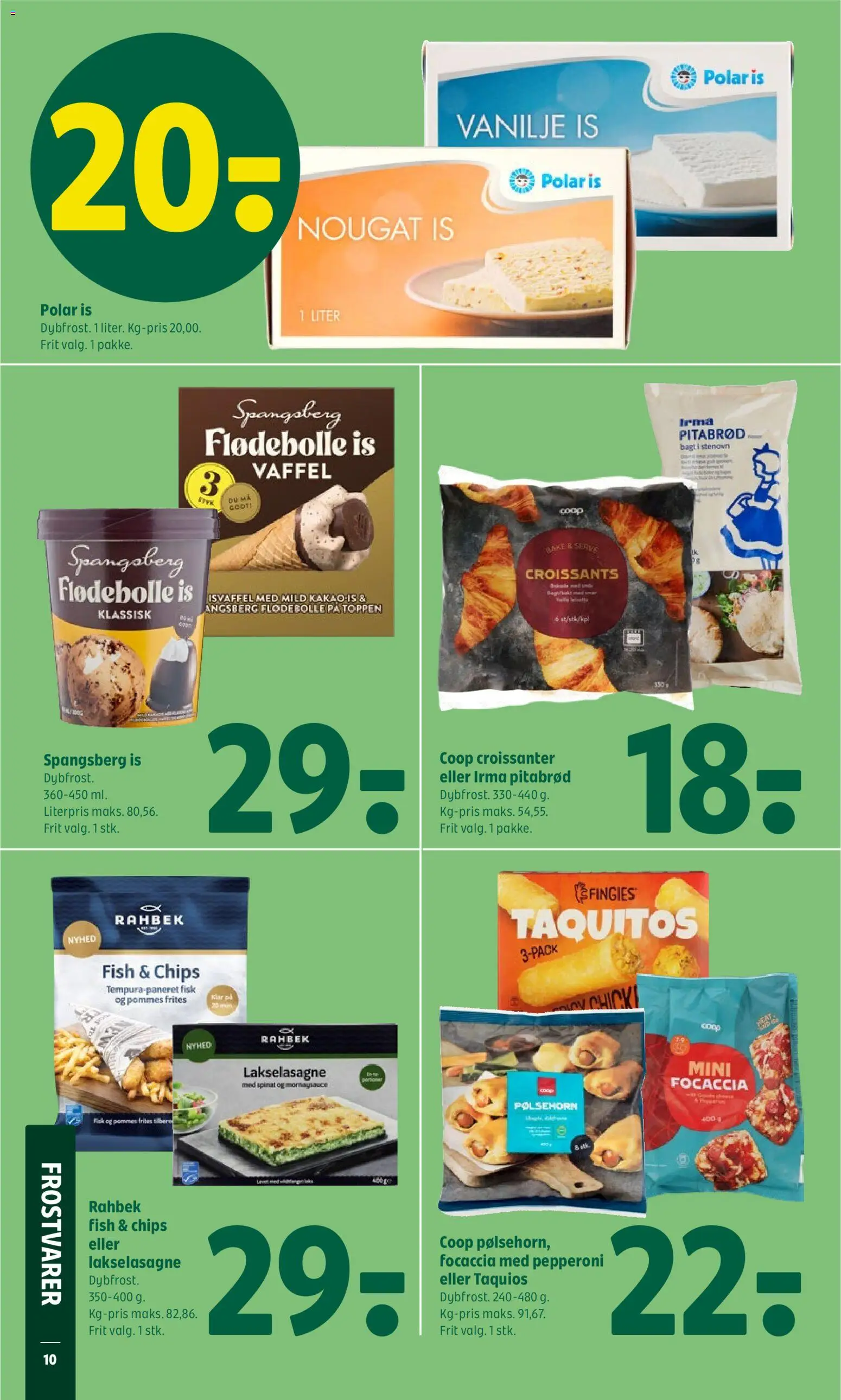 Coop 365 tilbudsavis – gyldig fra 14.05.2026 | Side: 12 | Produkter: Pitabrød, Croissanter, Kakao, Focaccia