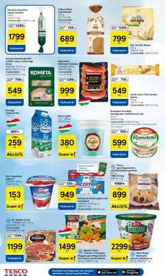 Tesco aktuális akciós újság - amely érvényes a következő dátumtól: 11.06.2026 | Oldal: 4