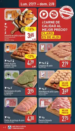 Vista previa Filetes de pechuga de pavo, 500 g aprox. válido desde el 27/07/2026 | Página: 8