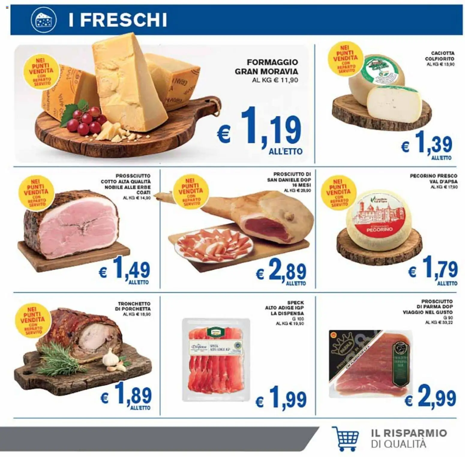 Volantino Coal del 10/09/2026 | Pagina: 5 | Prodotti: Porchetta, Erbe, Formaggio, Prosciutto