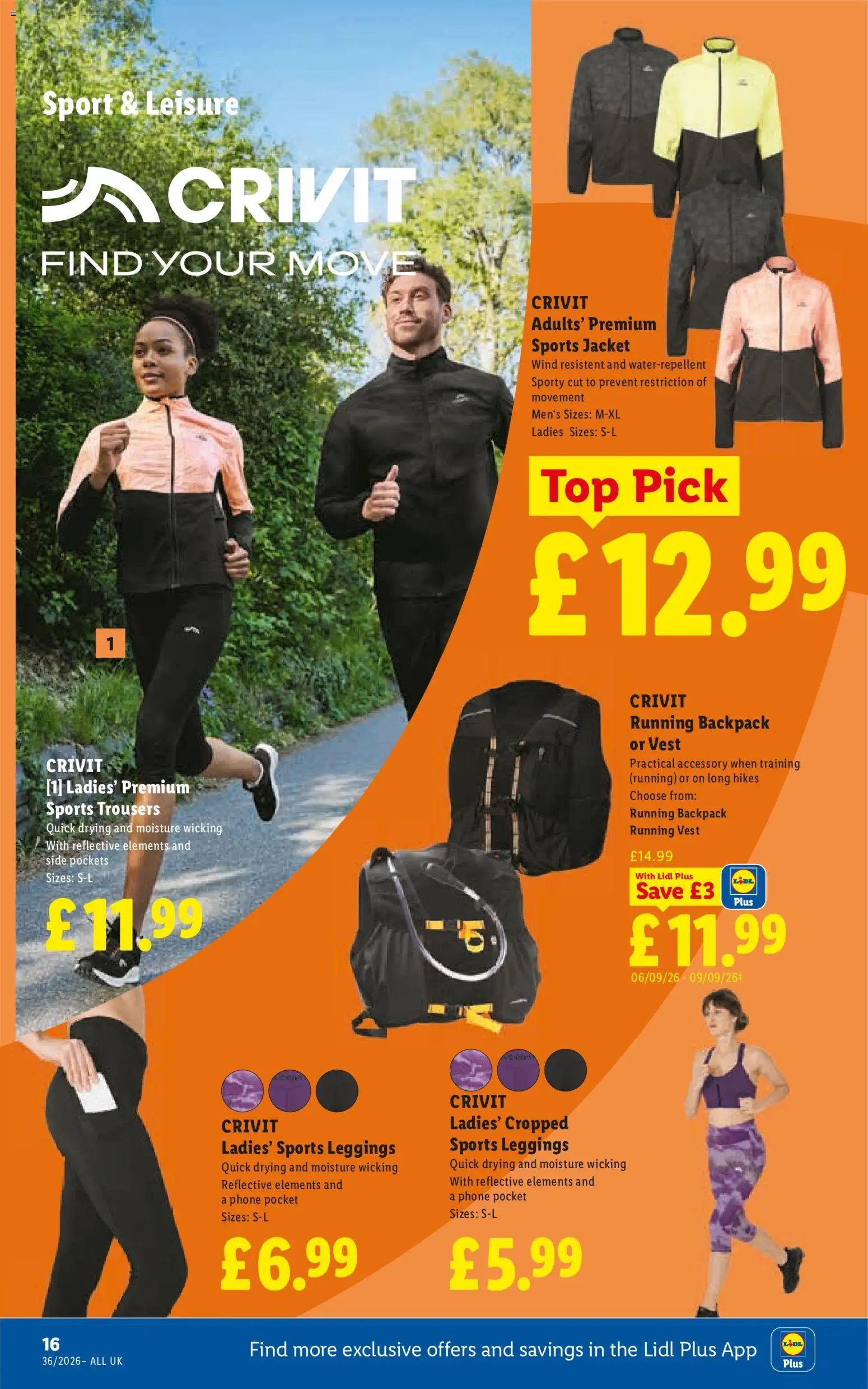 {H1} | Page: 18 | Products: Jacket, Leggings, Backpack, Phone