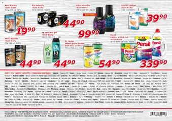 Náhled letáku Eso market leták od 13.05.2026 | Strana: 8 | Produkty: Sprchový gel, Mošt, Potraviny, Tampony