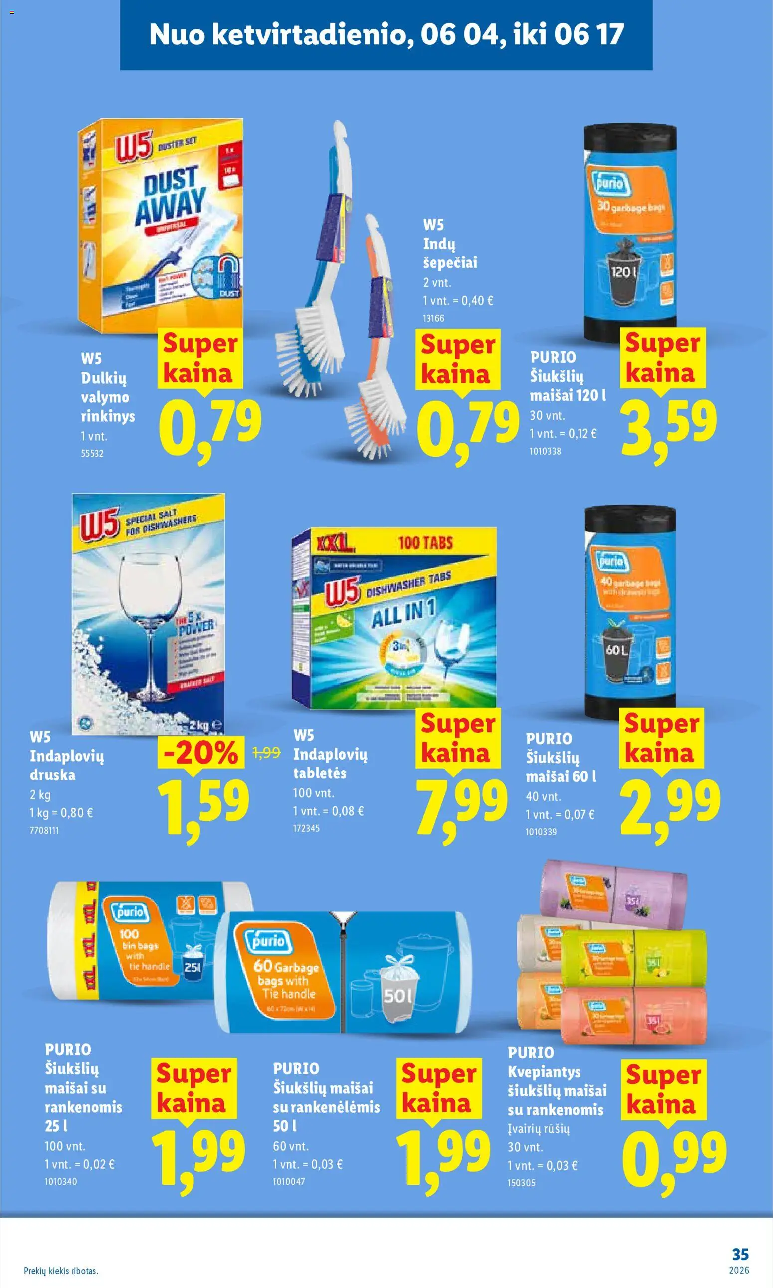 LIDL akcijos nuo 01.06.2026 | Puslapis: 35