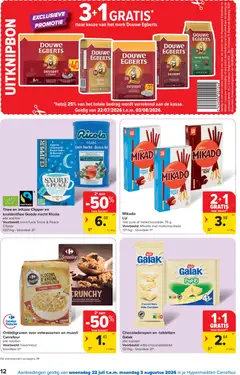 Thee en infusie Clipper en kruidenthee Goede nacht Ricola, Voorbeeld: bio infusie Snore & Peace Clipper - Voorbeeld van een folder van Carrefour, geldig van 22/07/2026 | Pagina: 12