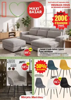 Maxi Bazar - Prévisualisation de Maxi Bazar catalogue valide à partir de 31/08/2026