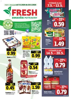 Fresh leták platný od 07.05.2026