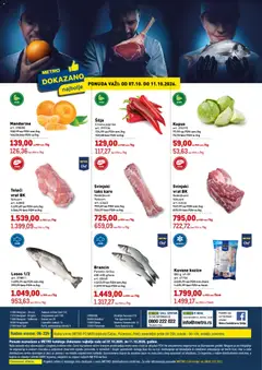 Metro katalog Dokazano - pregled Metro kataloga - važi od 07.10.2026