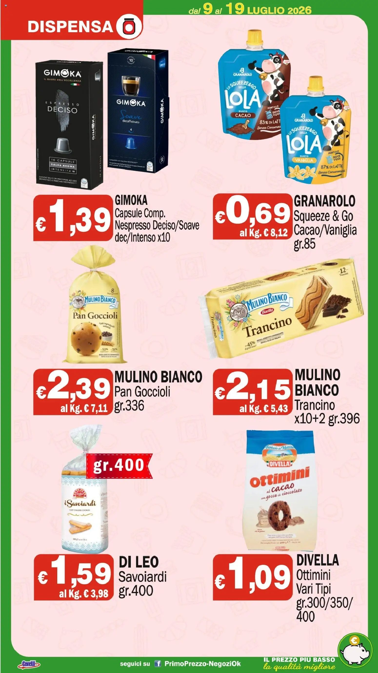Volantino Primo Prezzo del 09/07/2026 | Pagina: 5