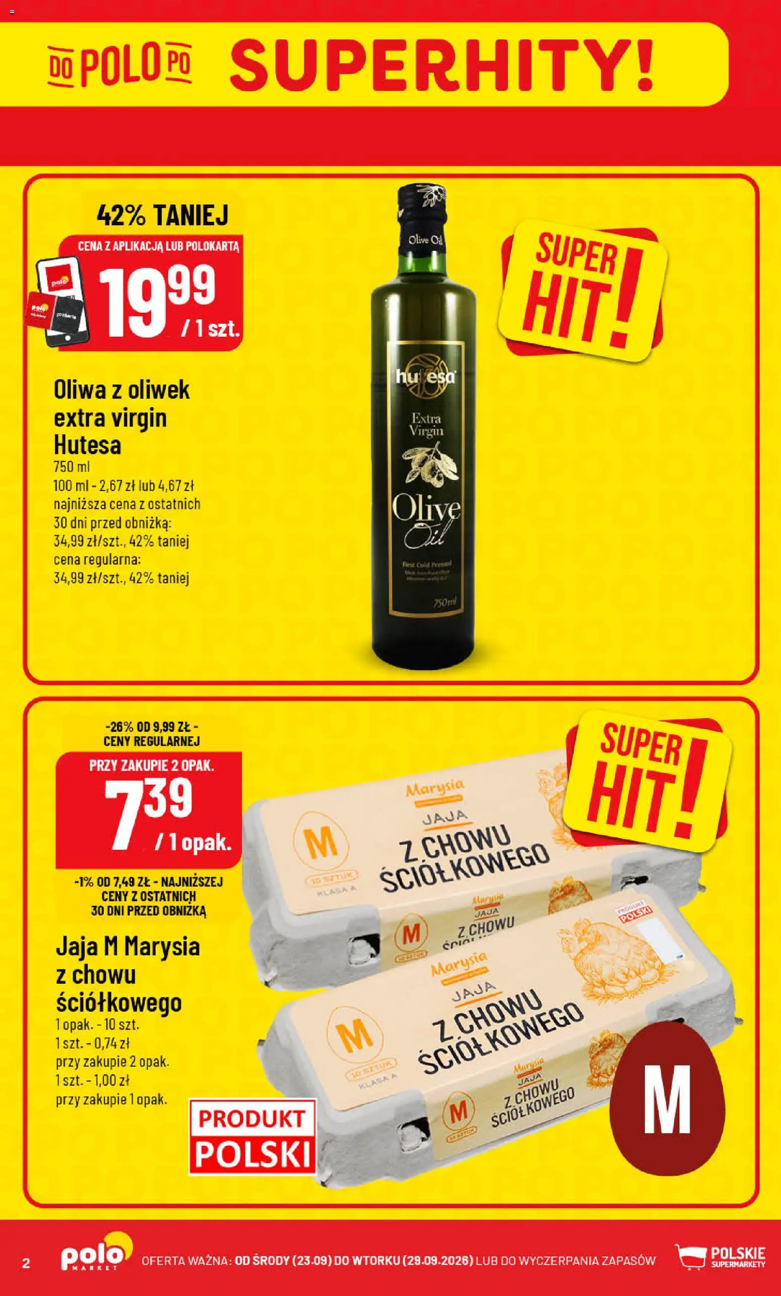 POLOmarket gazetka od 23.09.2026 | Strona: 2
