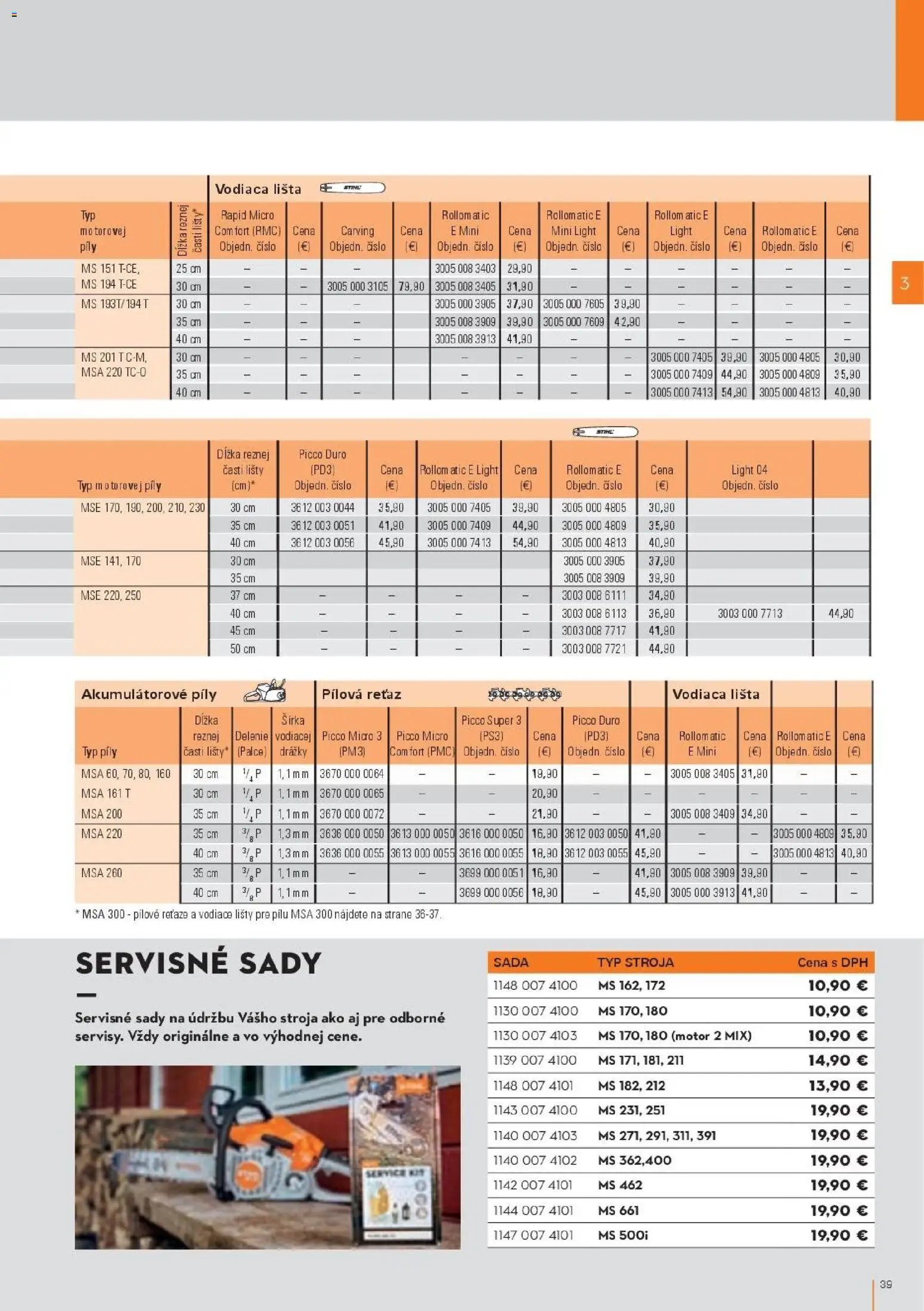 Nové STIHL akcie – leták je platný od 19.08.2026 | Strana: 39