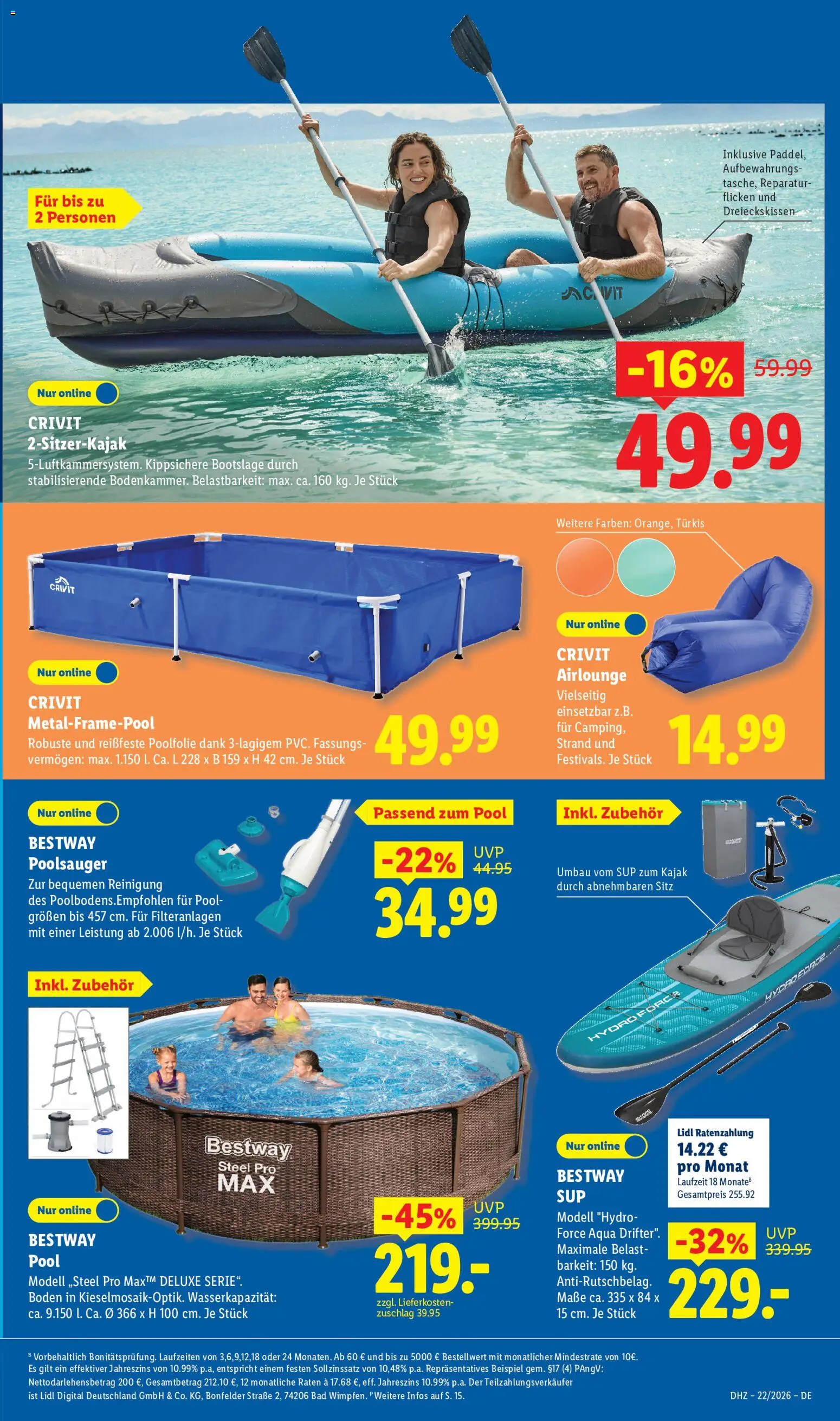 Lidl Prospekt – gültig ab 26.05.2026 | Seite: 29 | Produkte: Bad, SUP