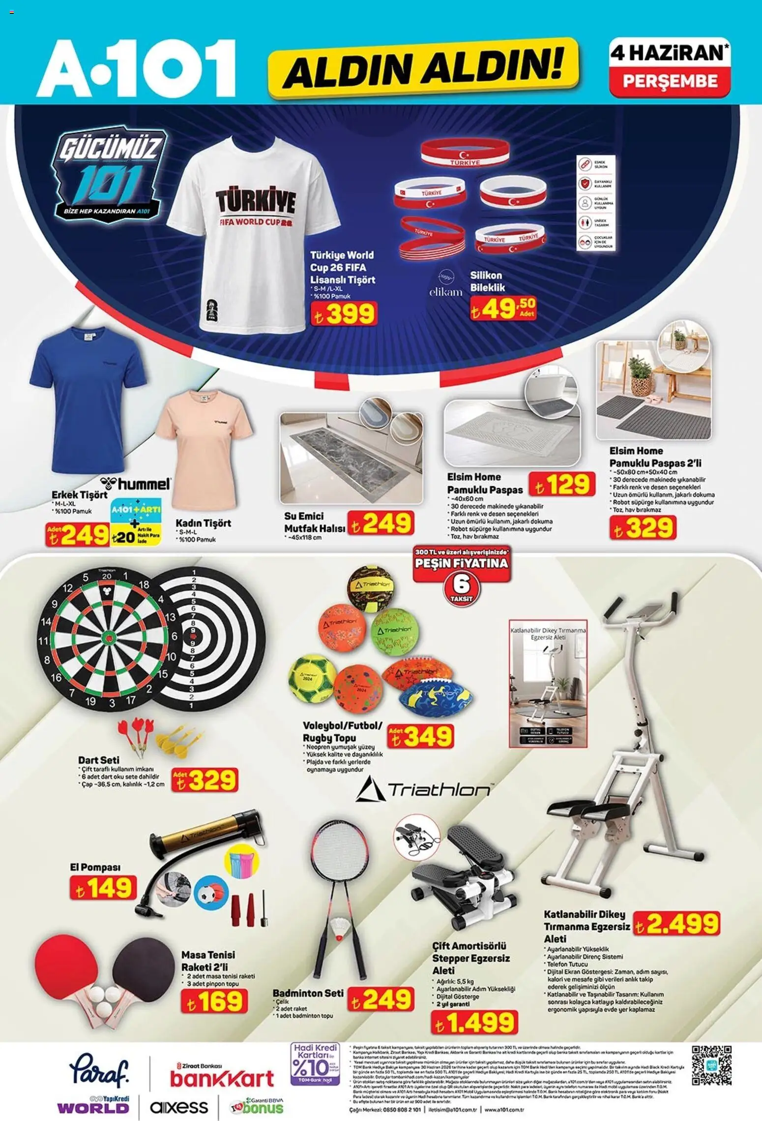 A101 - Katalog Aldın Aldın - 04.06.2026 tarihinden itibaren geçerlidir | Sayfa: 10 | Ürünler: Çift taraflı, Masa, Su, Robot süpürge