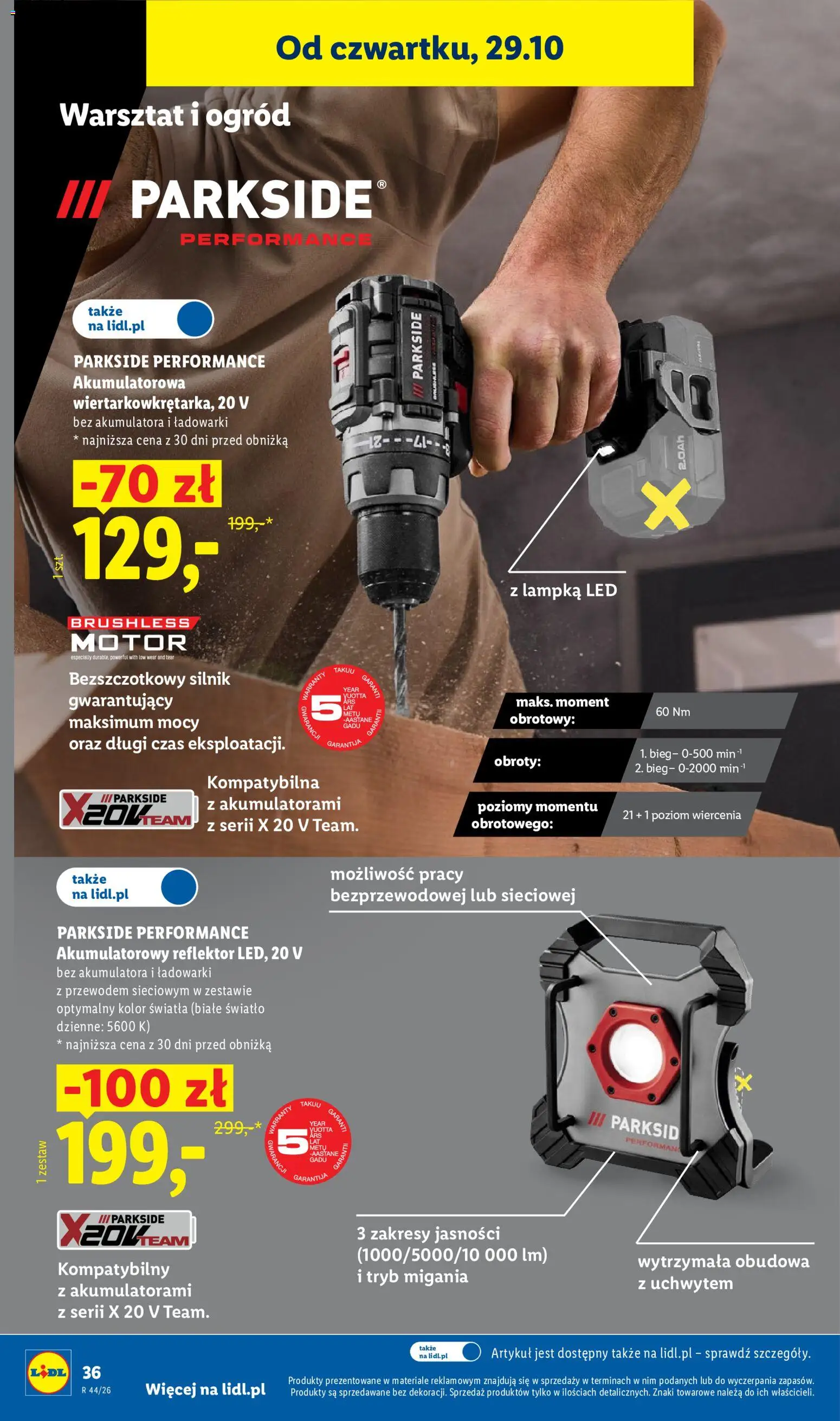 Lidl Katalog od 26.10.2026 | Strona: 42 | Produkty: Lampka led
