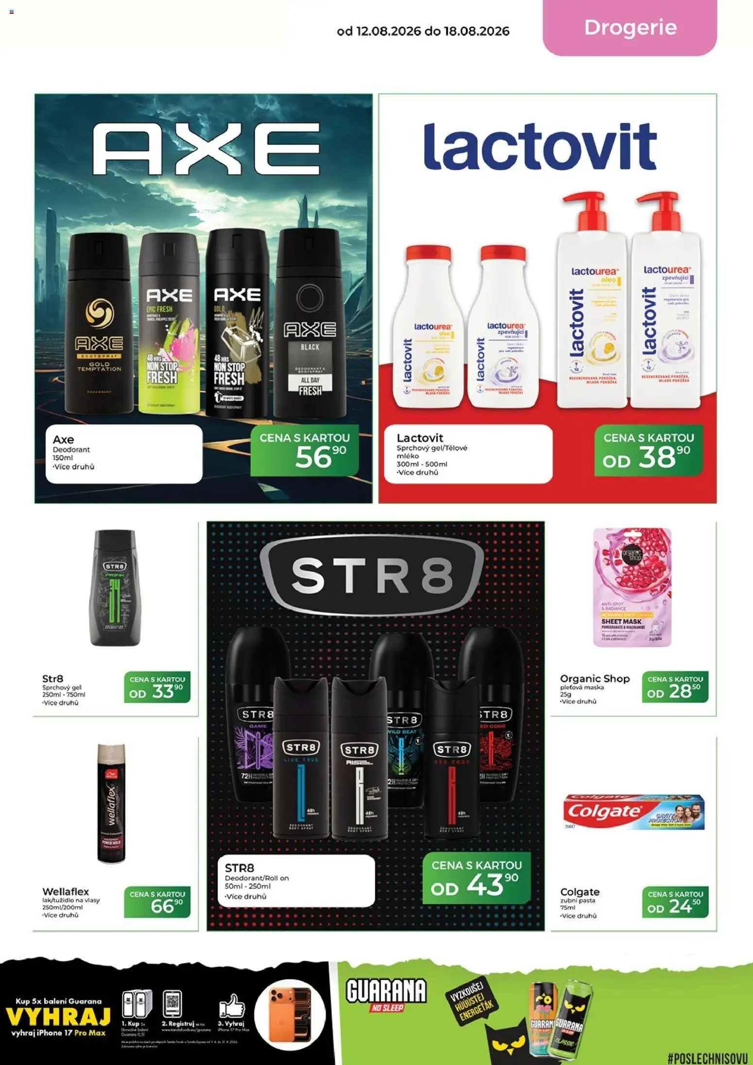 Tamda Foods leták od 12.08.2026 | Strana: 53 | Produkty: Pleťová maska, Drogerie, Lactovit, Maska