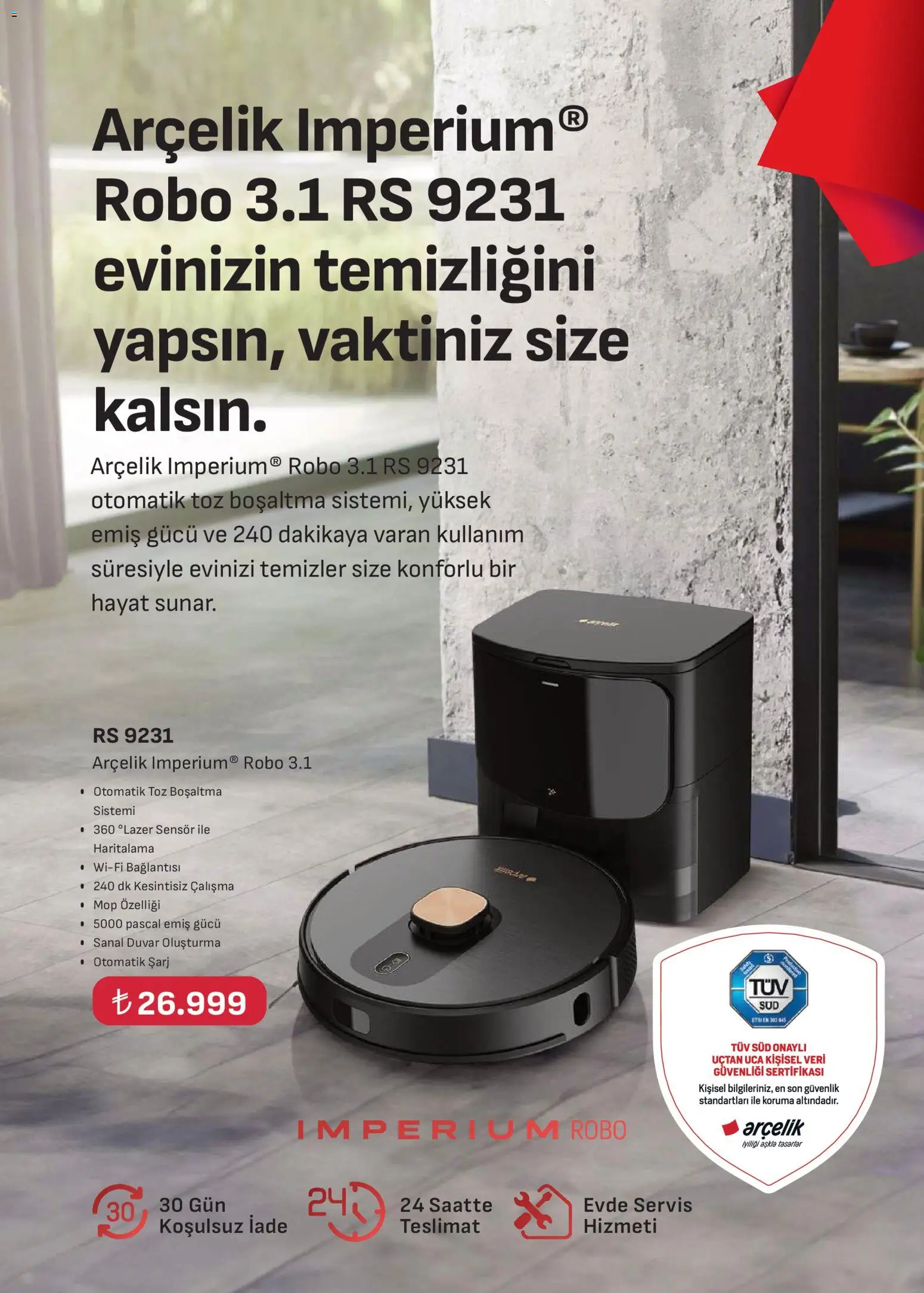 Arçelik Katalog - 01.04.2026 tarihinden itibaren geçerlidir | Sayfa: 63