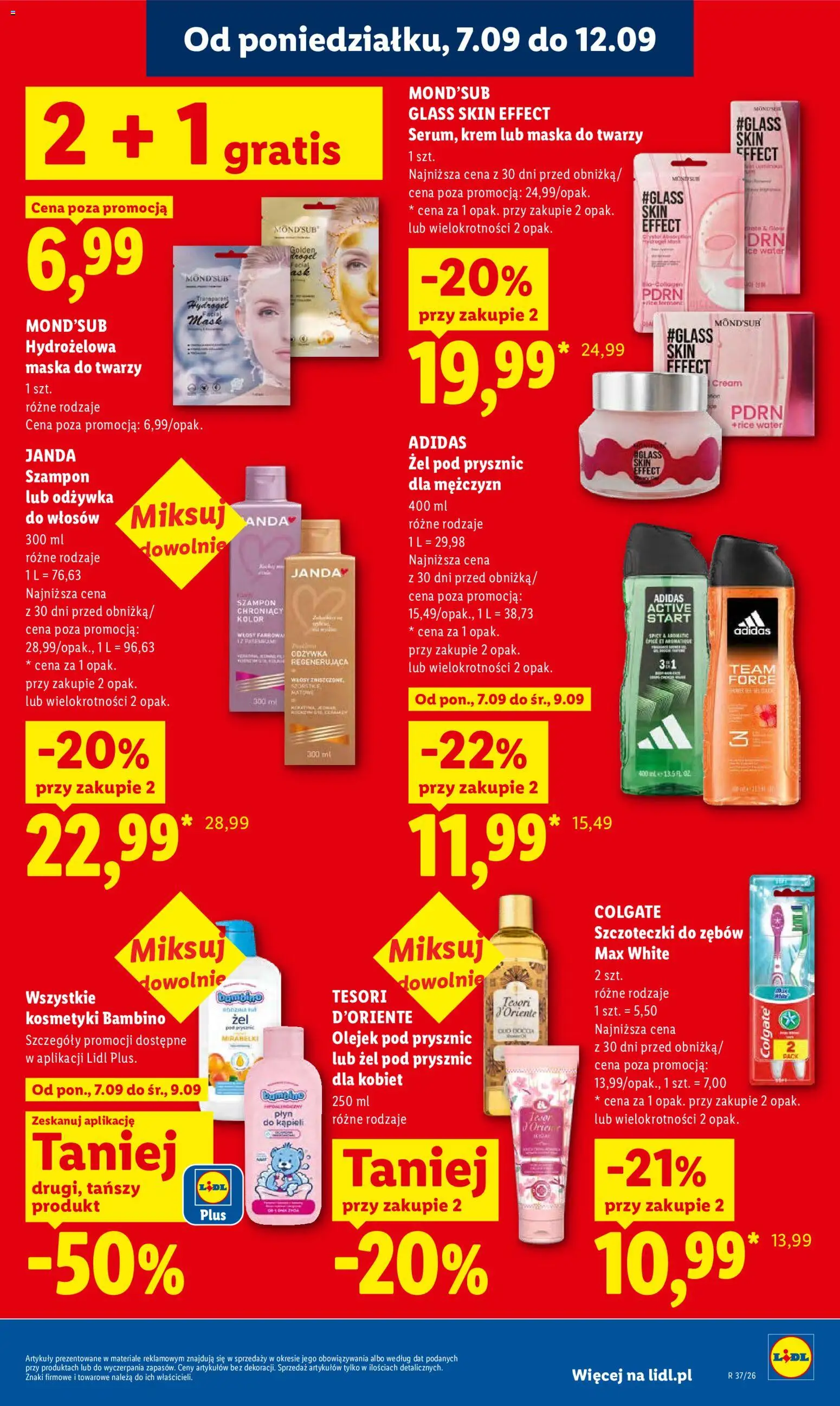 Lidl Polsko leták od 07.09.2026 | Strana: 57 | Produkty: Krém, Maska