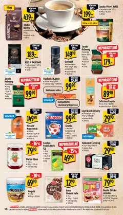 Náhled letáku Nestlé Dětské cereálie, 375-400 g od 19.08.2026 | Strana: 28 | Produkty: Čaj, Instantní káva, Velvet, Ovocný čaj