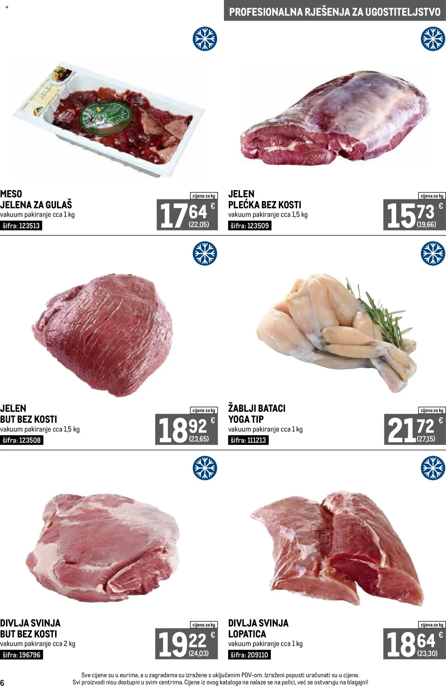 Metro katalog | vrijedi od 01.10.2026 | Stranica: 6 | Proizvodi: Bataci, Meso, Lopatica