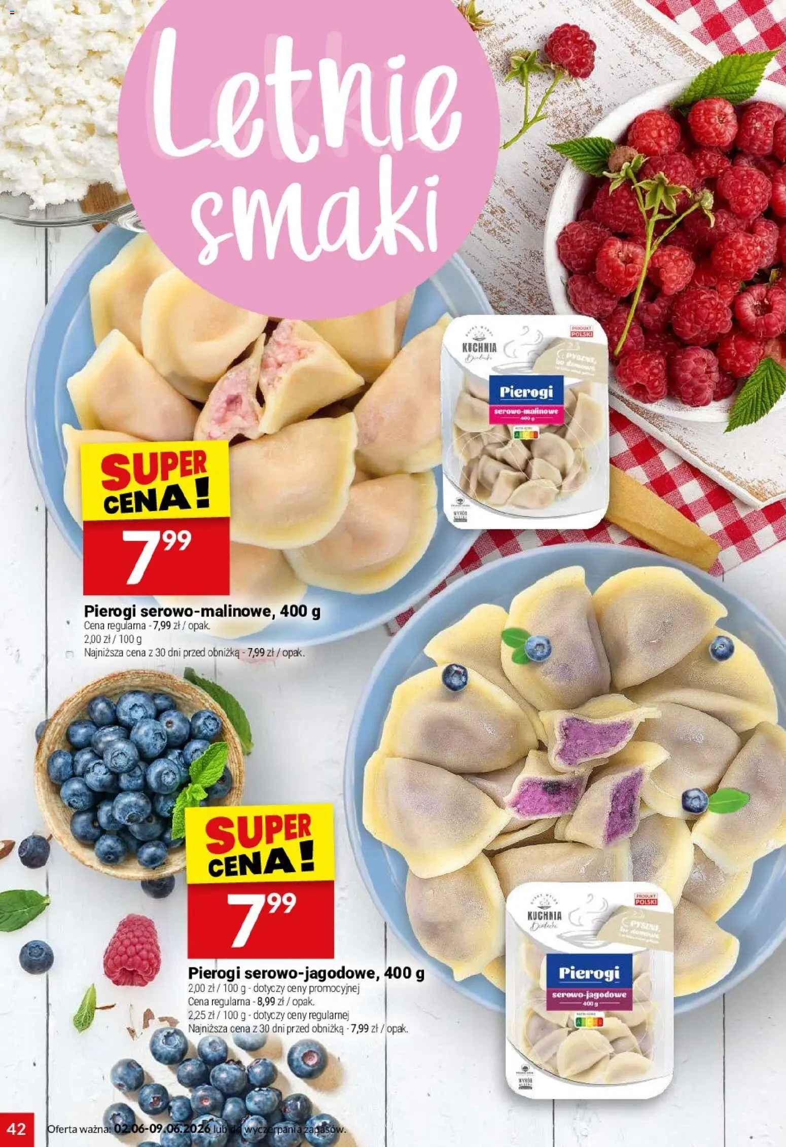 Twój Market gazetka od 02.06.2026 | Strona: 42 | Produkty: Pierogi