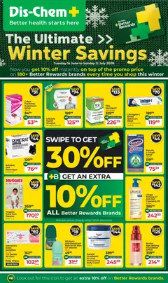 Dis-Chem specials catalogue – valid from 16.06.2026