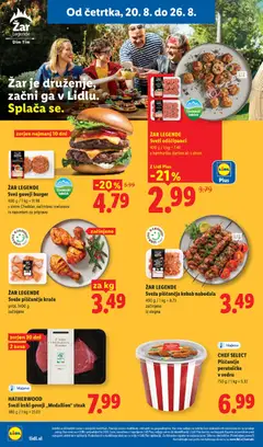 Lidl katalog akcije – veljaven od 20.08.2026 | Stran: 8 | Izdelki: Zar, Nabodala