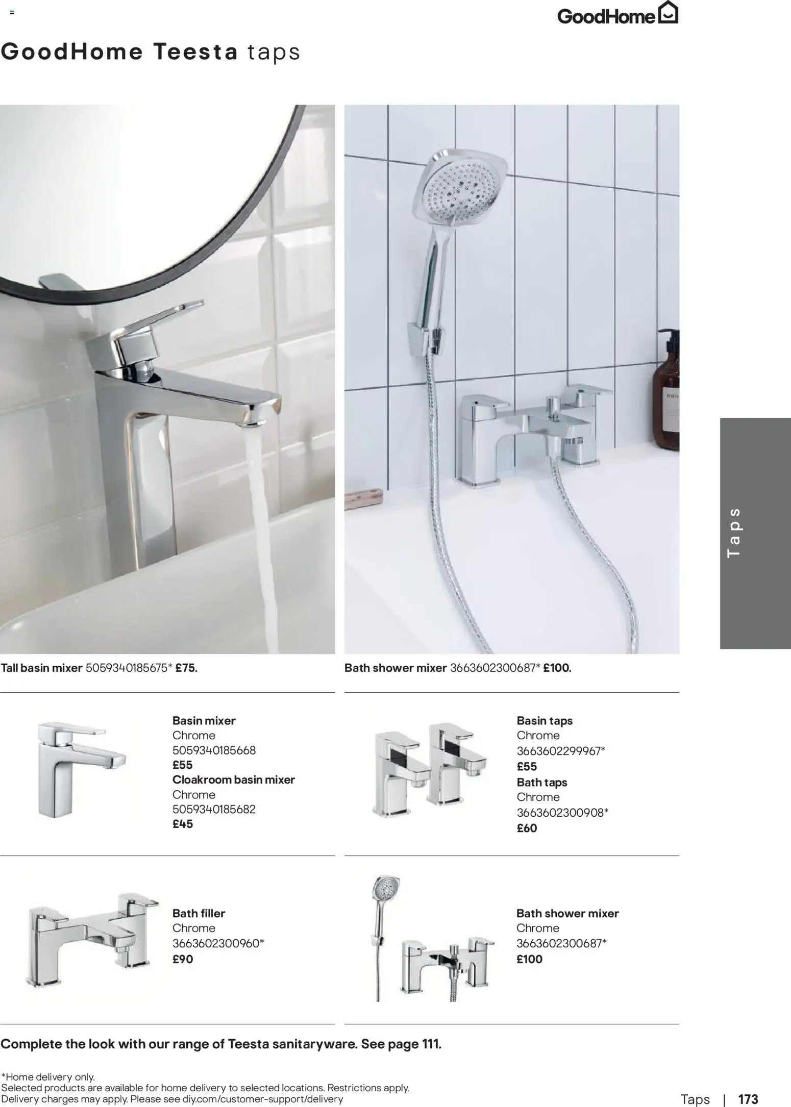 {H1} | Page: 174 | Products: Bath, Shower, Mixer