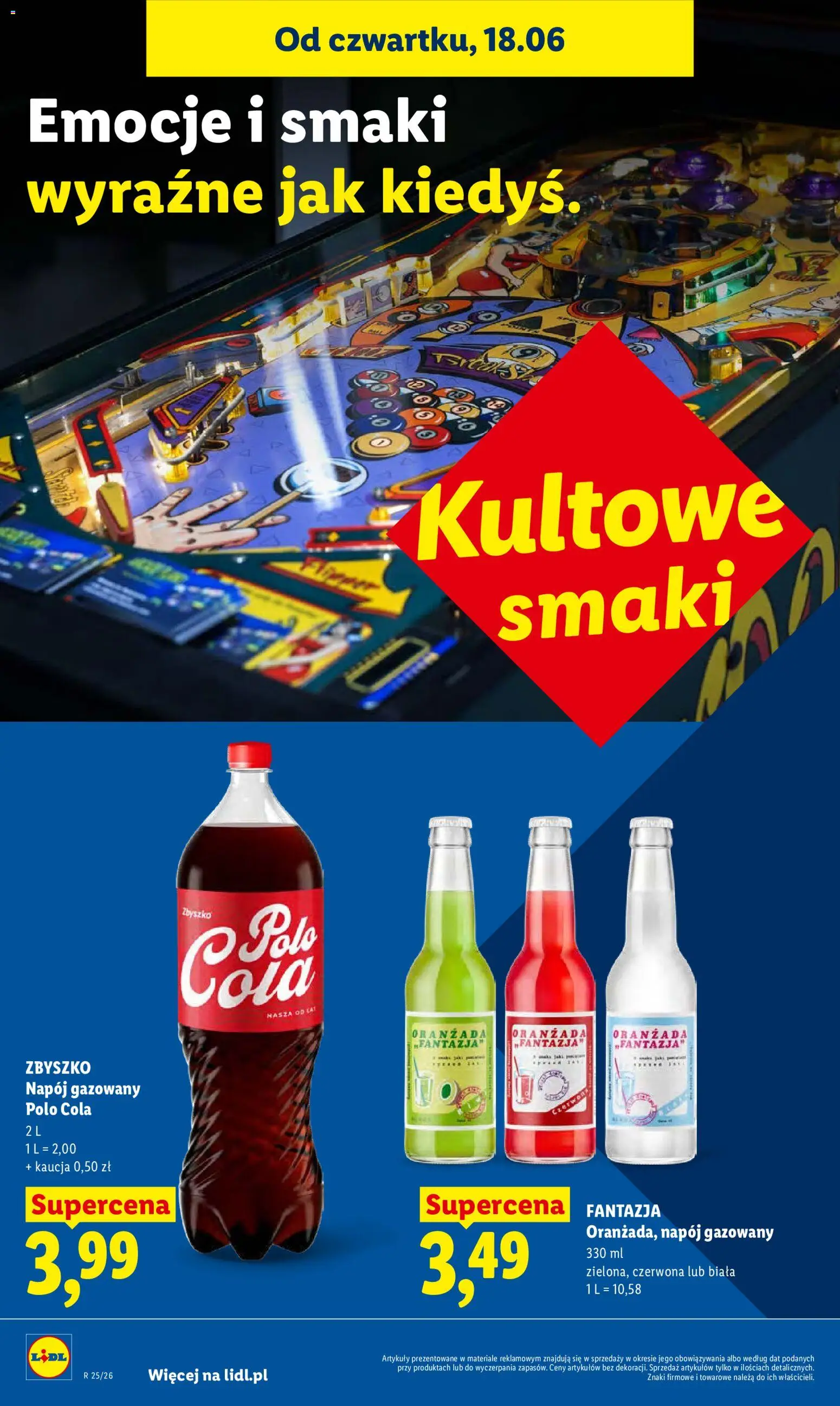 Lidl Polsko leták od 18.06.2026 | Strana: 70 | Produkty: Cola