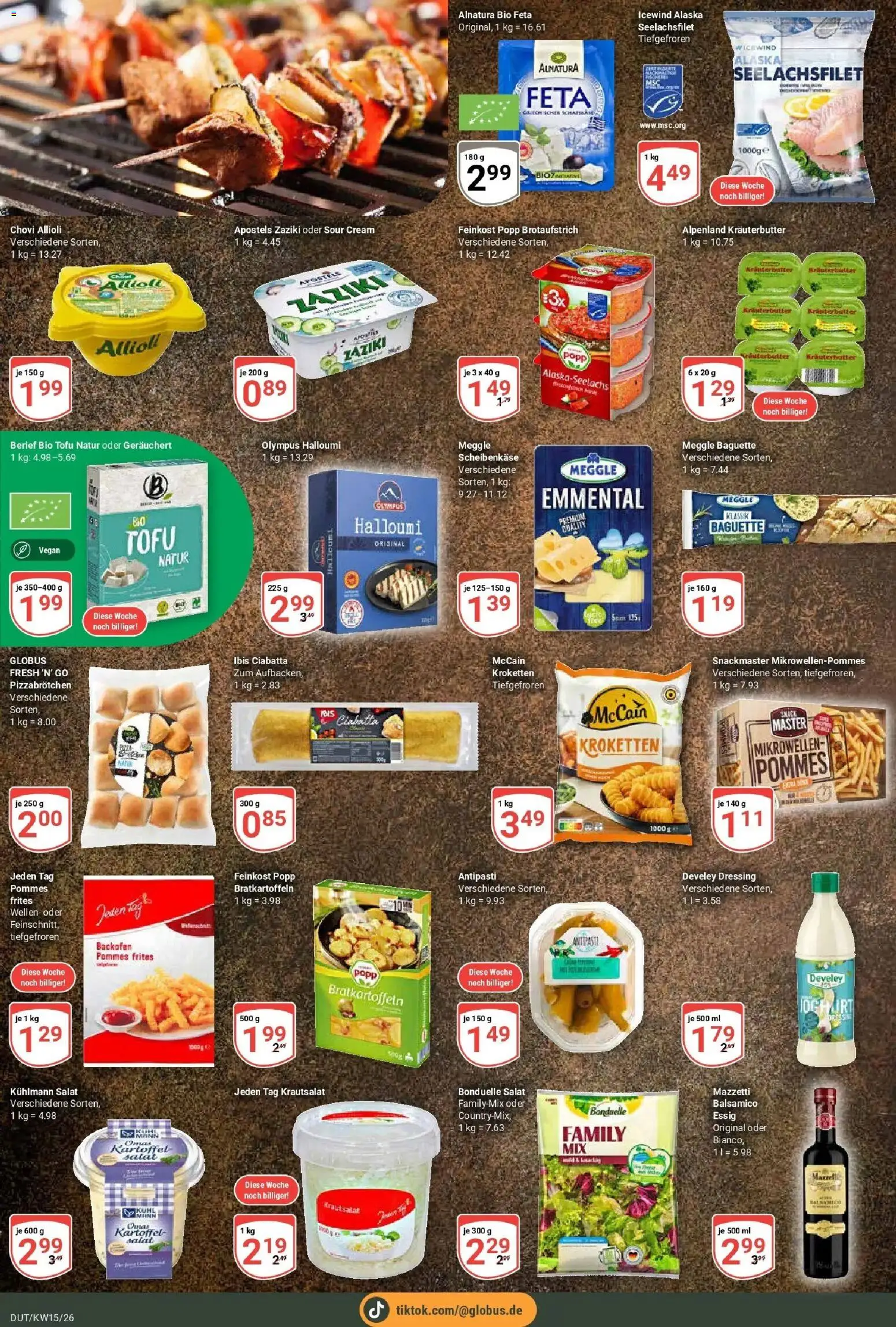 Globus prospekt Wetzlar-Dutenhofen	 – gültig ab 07.04.2026 | Seite: 17 | Produkte: Feta, McCain, Backofen, Salat