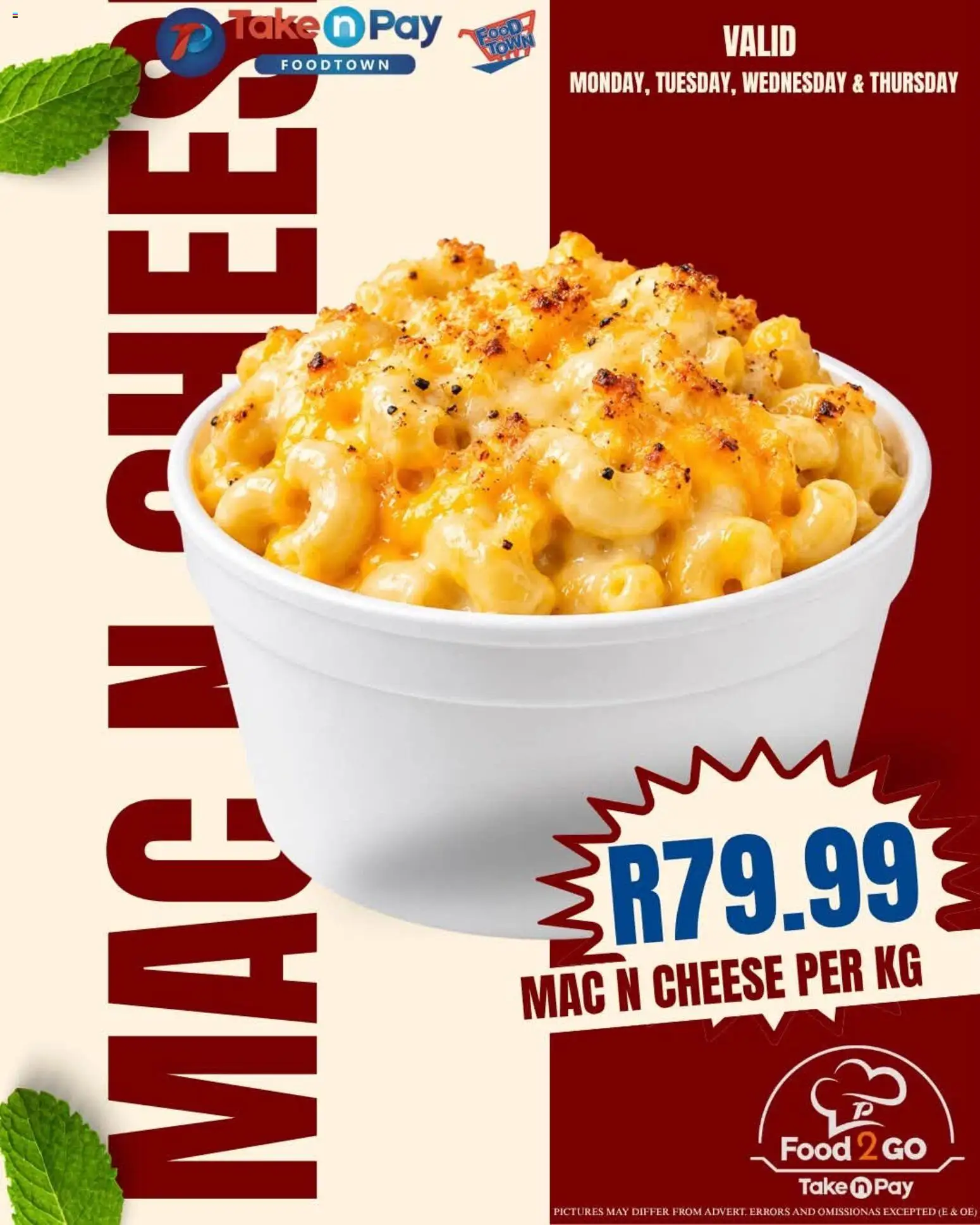 New Take n Pay catalogue – valid from 26/10/2026 | Page: 5 | Products: Cheese