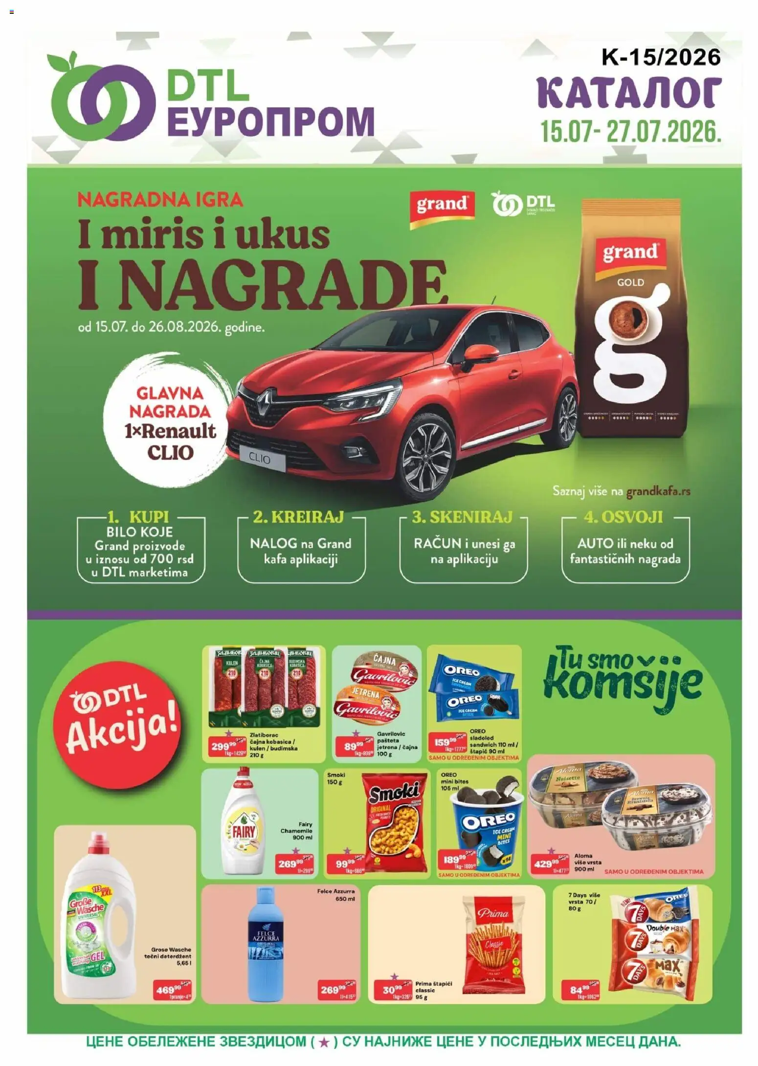 Europrom katalog - važi od 15.07.2026 | Strana: 1