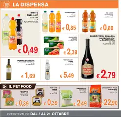 Anteprima del volantino Coal volantino D'Italy valido a partire dal 08/10/2026 | Pagina: 10 | Prodotti: Chinotto, Vodka, Pompelmo, The