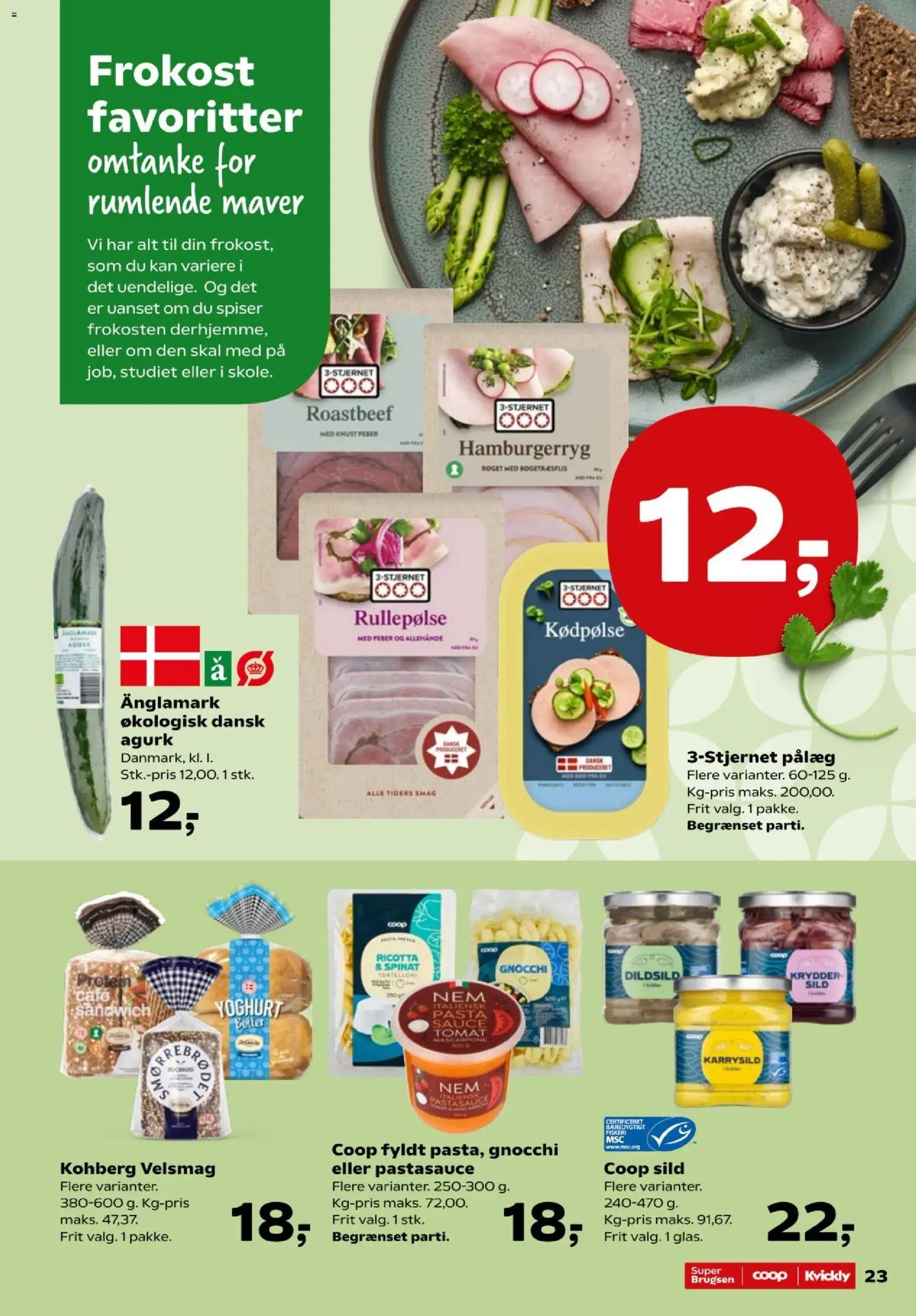 Super Brugsen tilbudsavis – gyldig fra 04.06.2026 | Side: 24 | Produkter: Peber, Sild, Hamburgerryg, Roastbeef