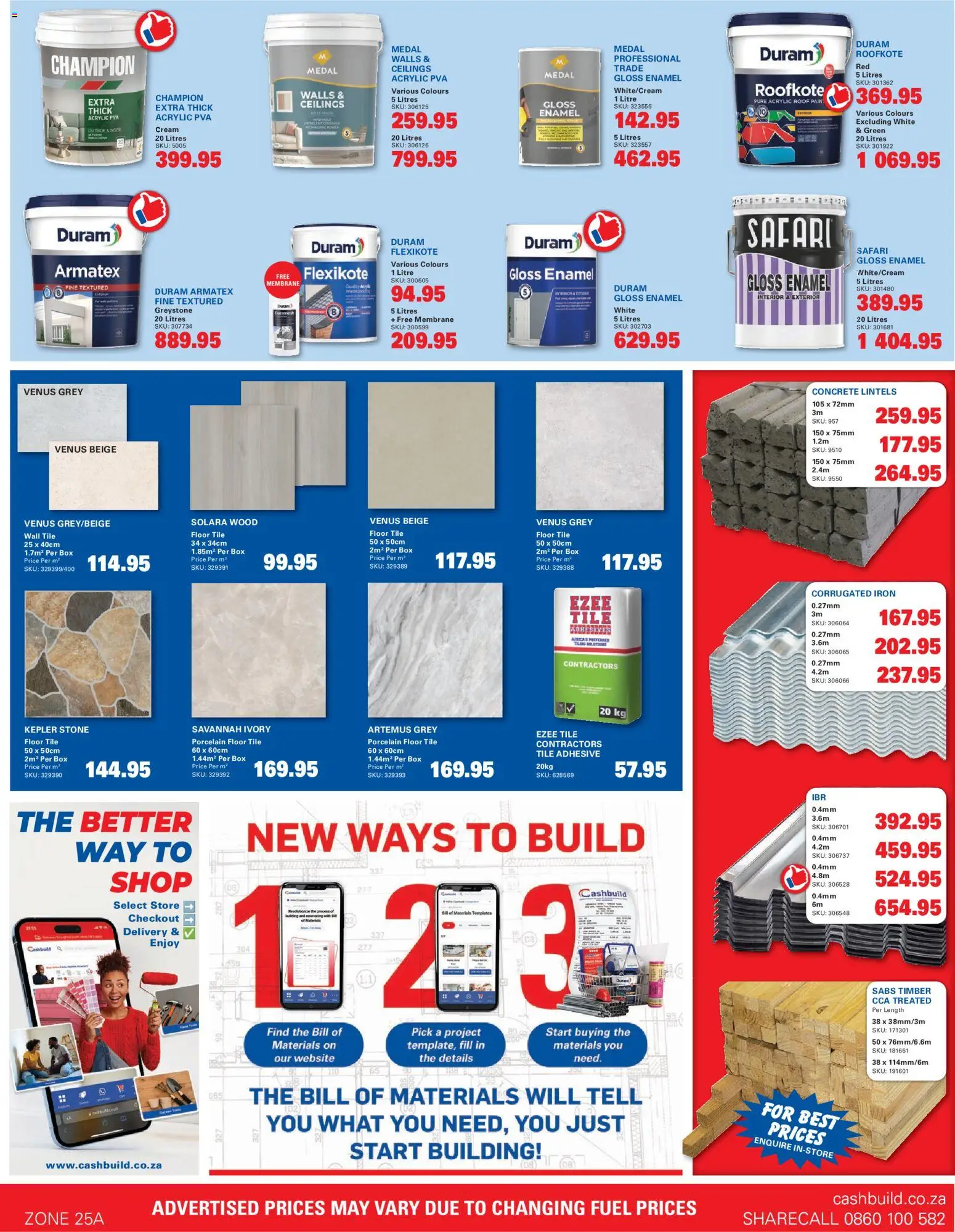 New Cashbuild catalogue – valid from 19/10/2026 | Page: 3 | Products: Gloss, Iron, Box, Enamel