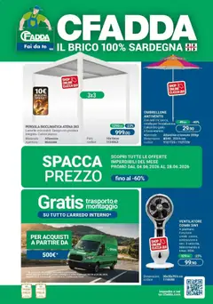 Anteprima del volantino CFadda - Spacca Prezzo valido a partire dal 03/06/2026