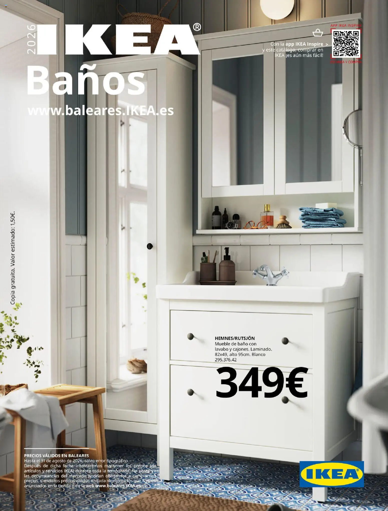 Catálogo IKEA Baňos │ válido desde el 01.02.2026 | Página: 1 | Productos: Lavabo, Baño