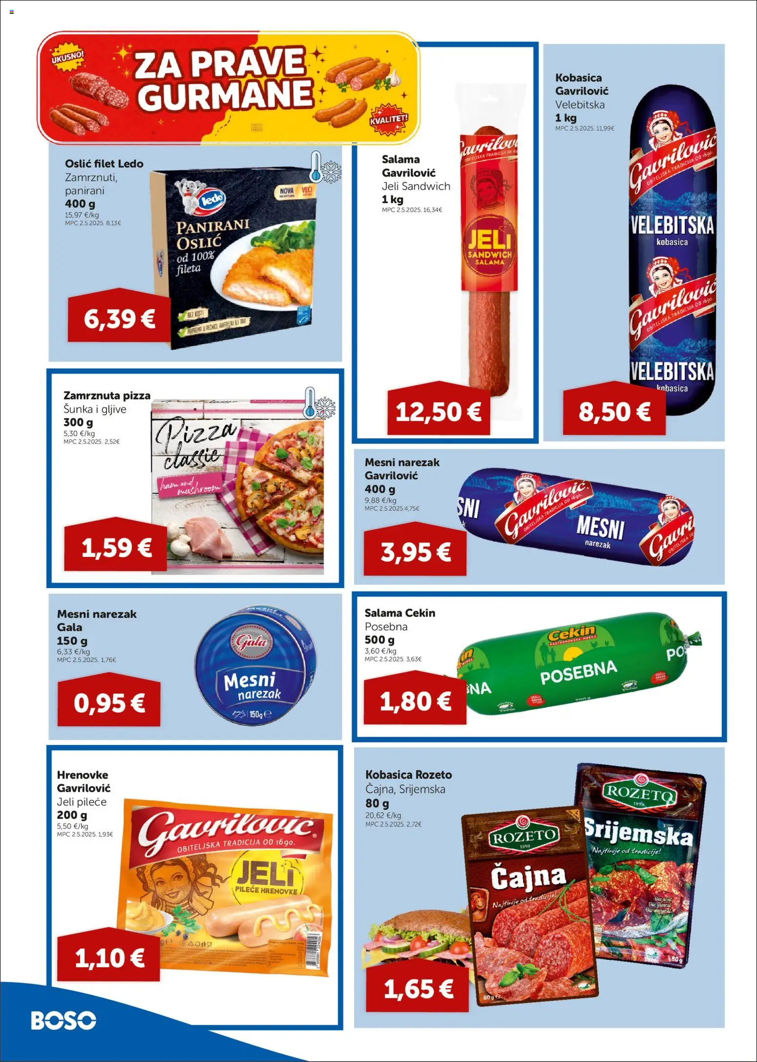 Boso katalog | vrijedi od 22.10.2026 | Stranica: 4 | Proizvodi: Sandwich, Salama, Šunka, Narezak