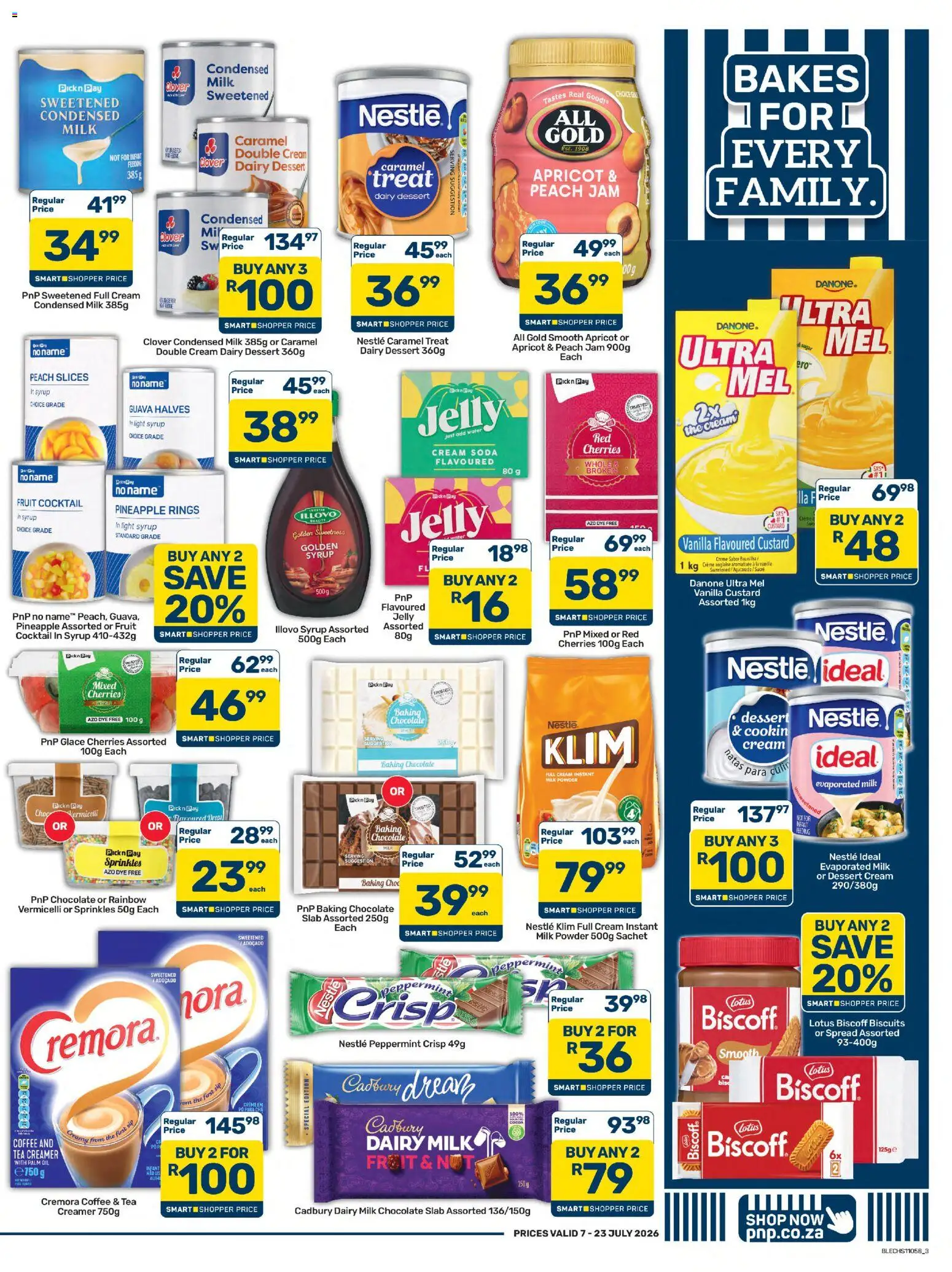 New Pick n Pay catalogue – valid from 07/07/2026 | Page: 3 | Products: Cherries, Light, Pineapple, Dye