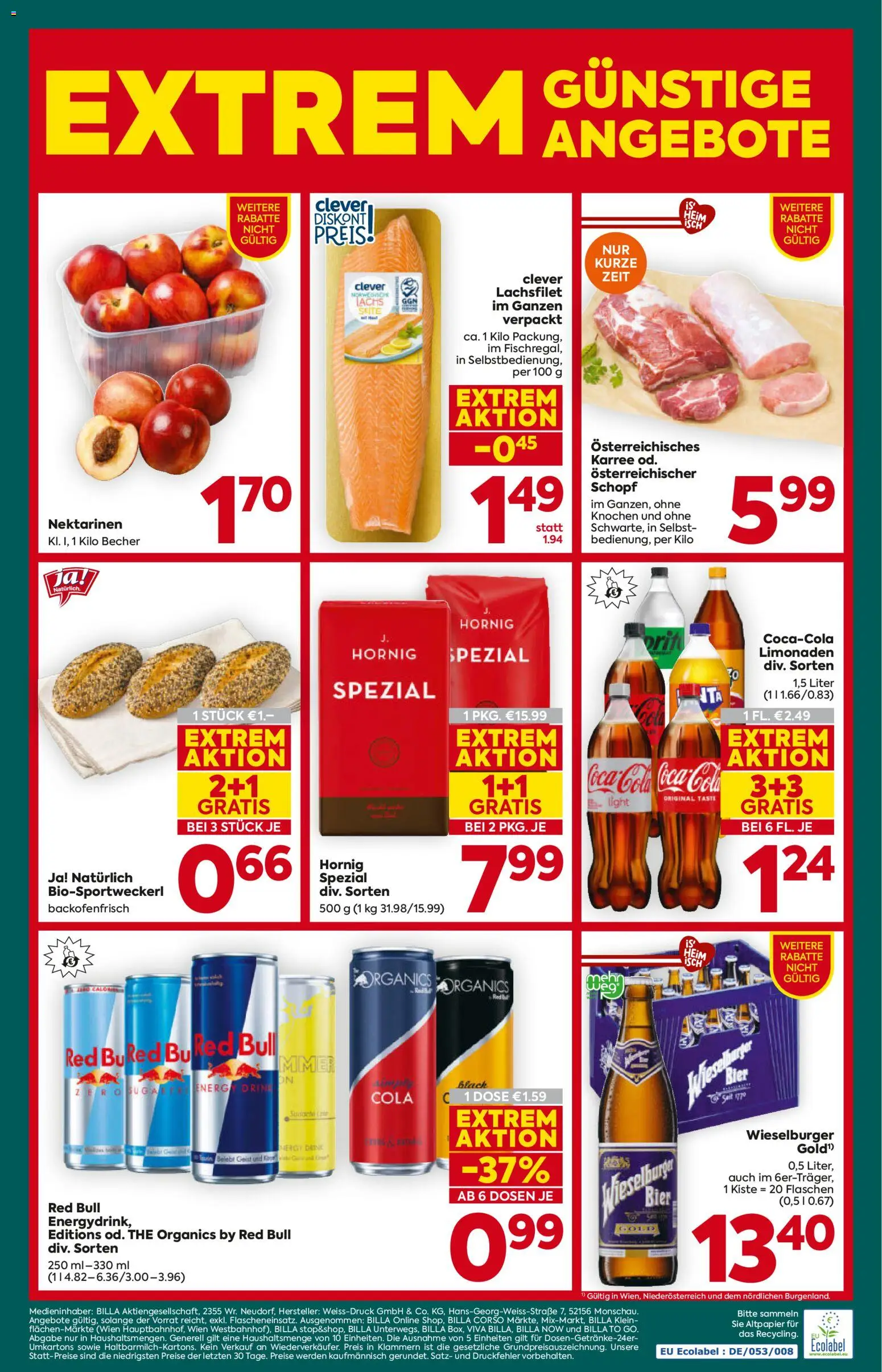 Billa Plus Flugblatt gültig ab 30.07.2026 | Seite: 16
