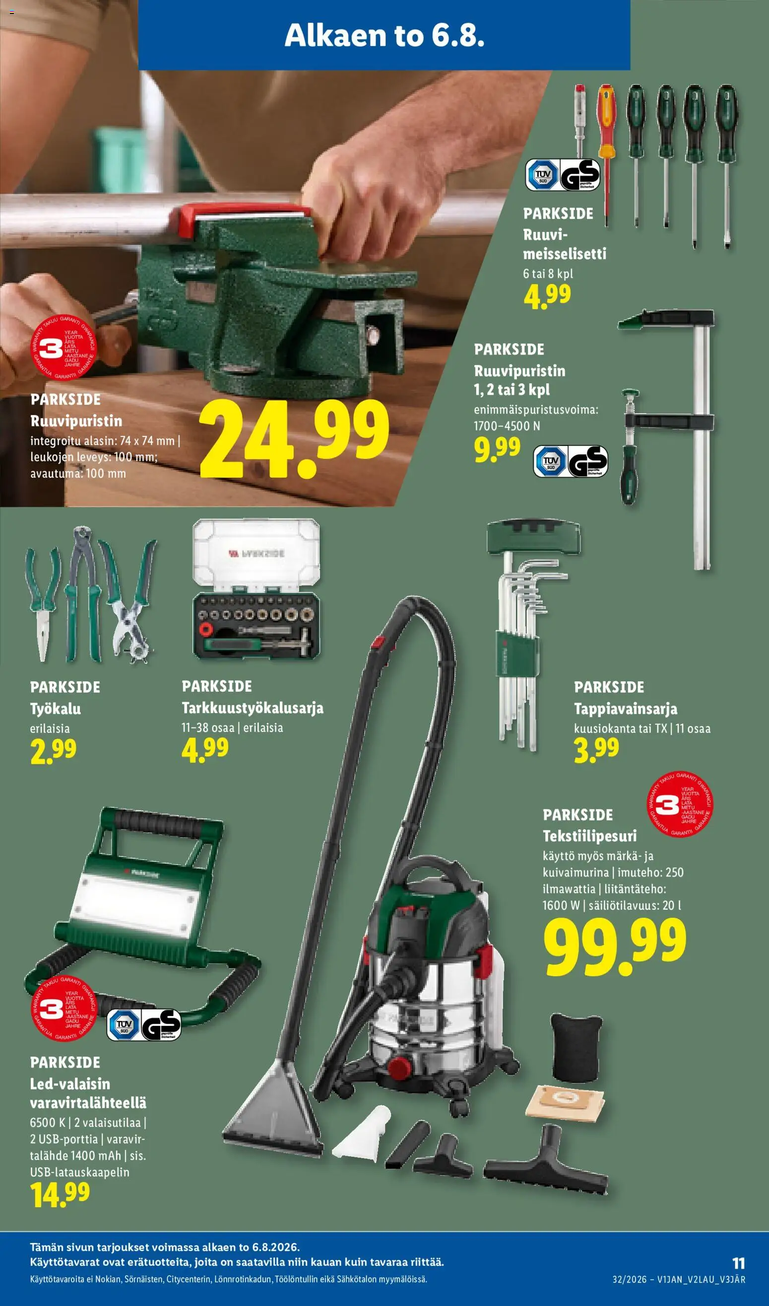 Lidl tarjoukset - Helsinki – voimassa 06/08/2026 alkaen | Sivu: 15