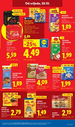 SOLEVITA Sok od jabuke XXL, Sok od jabuke - Pregled kataloga iz trgovine Lidl, vrijedi od 26.10.2026 | Stranica: 71