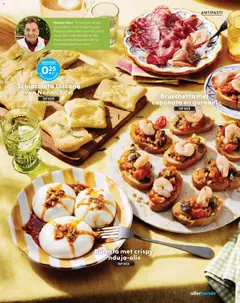 Burrata met crispy 'nduja-olie, Burrata met een pittige olie topping. - Voorbeeld van een folder van Albert Heijn, geldig van 03-07-2026 | Pagina: 21