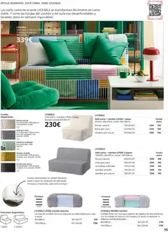 Vista previa Catálogo IKEA Sofás válido desde el 07.05.2026 | Página: 55 | Productos: Té, Funda, Cama, Sofá
