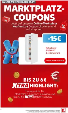 Kaufland Prospekt ab 03.09.2026 gültig | Seite: 8 | Produkte: Gefrierschrank